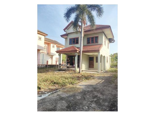 ขายบ้านเดี่ยว บ้านสวนรีสอร์ท รังสิต คลอง5 Line ID@757zwvfy