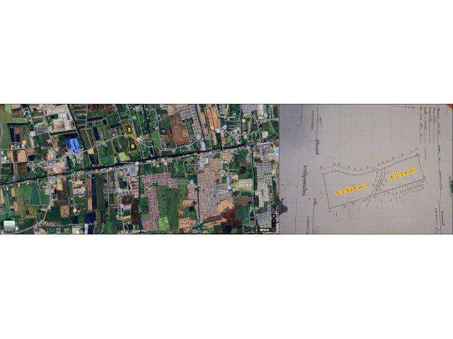 ขายที่ดิน18ไร่ ห่าง Central Westgate / IKEA บางใหญ่ เพียง 4-5 กม.