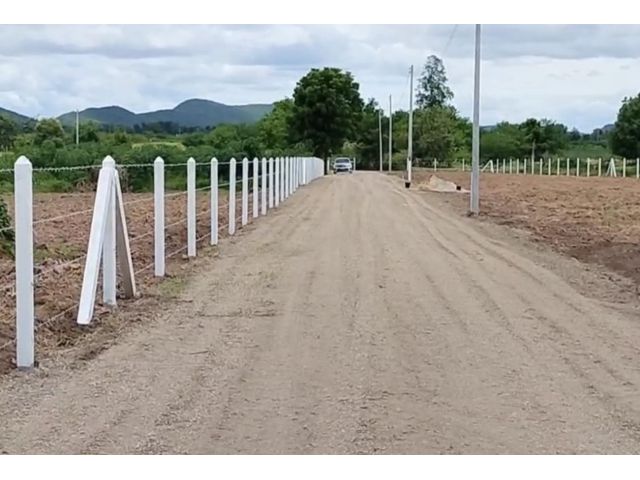 ที่ดินกาญจนบุรี วิวภูเขาสวย ติดทางหลวงชนบท เหมาะปลูกบ้าน บ้านสวน หรือบ้านพักยามเกษียร