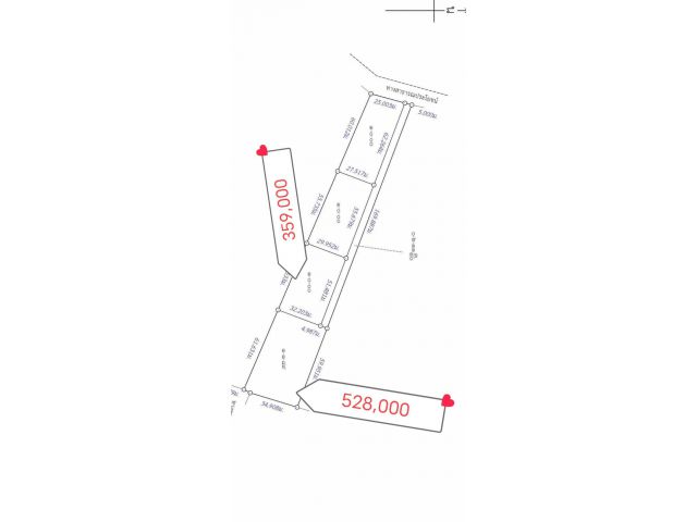 ที่วิวเขาติดถนนคอนกรีต 1 ไร่