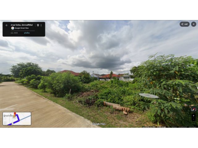 ขายที่ดิน 165 ตรว. ถมแล้ว ทำเลใกล้ถนนเพชรเกษม ปราณบุรี