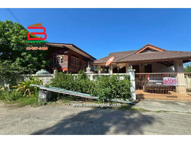 บ้านเดี่ยว ซอยเจ้าพระยา (ใกล้สถานีตำรวจประชาสำราญ) เนื้อที่ 100 ตรว. แขวงคลองสิบสอง เขตหนองจอก