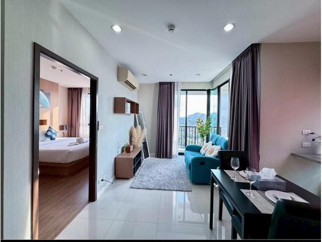 คอนโดให้เช่า The Sky ศรีราชา ห้องมุม ห้องใหญ่ ใกล้โรบินสัน เซ็นทร