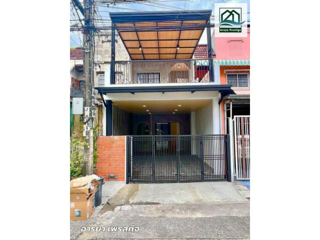 ปรีชา11 ซอยรามอินทรา123 มีนบุรี ตกแต่งพร้อมเข้าอยู่