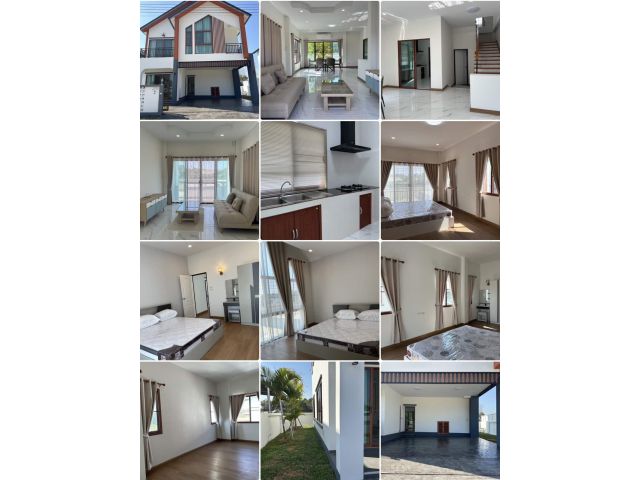 บ้านเดี่ยว 2 ชั้น ใกล้ตลาดและเซเว่น บ้านทุ่งข้าวตอก หนองแหย่ง อ.สันทราย เชียงใหม่