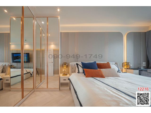 เช่า คอนโด Supalai Casa Riva Vista 2 พระราม 3 วิวแม่น้ำ 2 ห้องนอน ขนาด 64 ตรม.