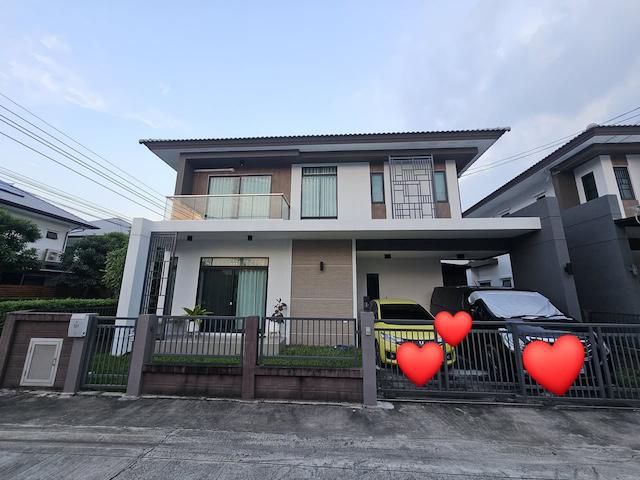 BH3849 ให้เช่าบ้านเดี่ยว 2ชั้น หลังมุม H CAPE Serene บางนา สุขาภิ