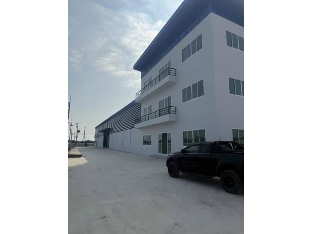 RK888 ให้เช่าโกดังสร้างใหม่ 1448 ออฟฟิส 3 ชั้น พื้นที่ 348 ตรม.พื้นรับน้ำหนัก 3 ตัน/ตรม.ฟฟ้า 250 KVA ต.โคกขาม จ.สมุทรสาค