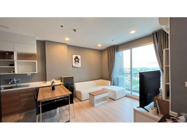 ขายคอนโด The Hotel Serviced Condo  ชั้น 16 วิวสวยโปร่ง พร้อมเฟอร์ครบทุกฟังก์ชัน ถ.รัตนาธิเบศร์ นนทบุรี