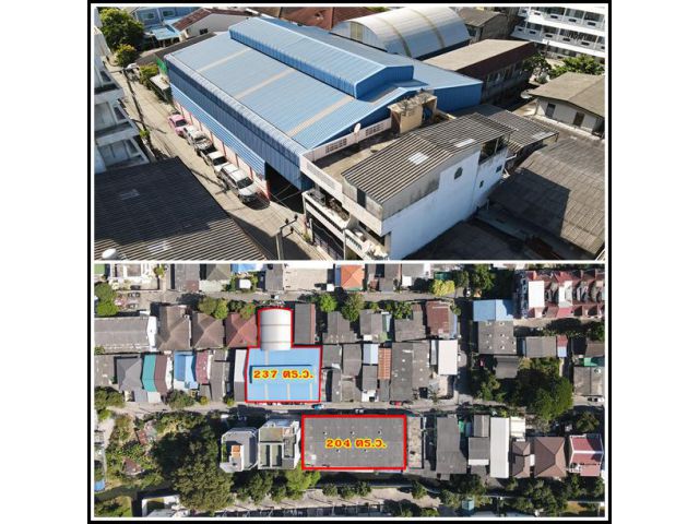 ขายอาคารโกดัง ซอยอ่อนนุช 17 แยก 7 พระโขนง กรุงเทพ