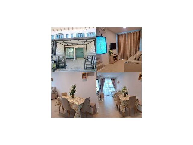 เช่า ทาวน์โฮม 2 ชั้น หมู่บ้าน อณาสิริ รามคำแหง ขนาด 3 ห้องนอน พร้อมเข้าอยู่