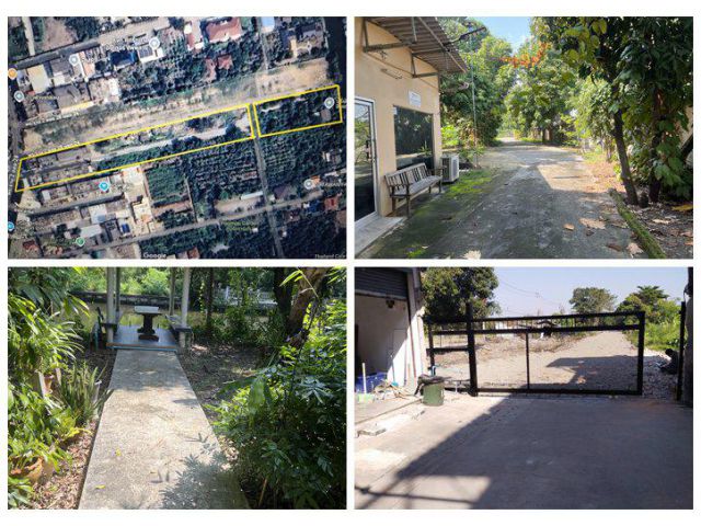 ขายที่ดิน ถนนพระราม2 ซอย28 แยก22 เขตจอมทอง กทม. พร้อมสิ่งปลูกสร้าง เป็นพื้นที่สีส้ม ขนาด 8 ไร่ 1 งาน 85 ตร.ว. โทร. 08140