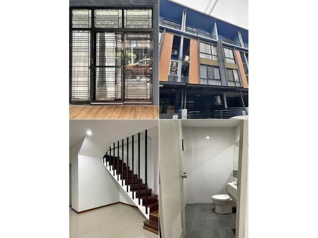 ให้เช่าทาวโฮม3.5ชั้น Haus35 ซ.แจ้งวัฒนะ35 ปากซอยเป็นสถานีรถไฟฟ้า