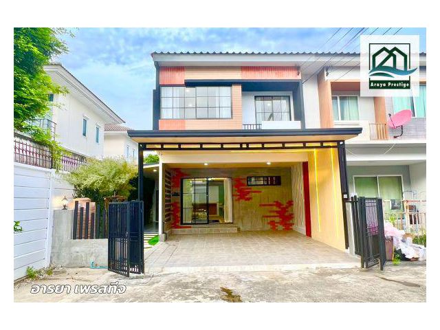 เดอะทรัสต์ ทาวน์ วงแหวน-ลำลูกกา ตกแต่งพร้อมเข้าอยู่