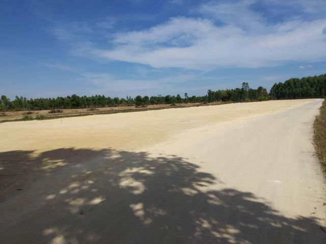 ขายที่ติดคลองสำหรับปลูก "บ้านพร้อมสวนหลังบ้าน"  อ.พนมสารคาม ฉะเชิงเทรา