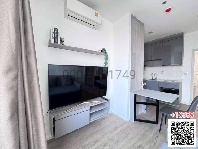 เช่า คอนโด Modiz Rhyme Ramkhamhaeng ใกล้ MRT สายสีเหลือง สถานีแยกลำสาลี