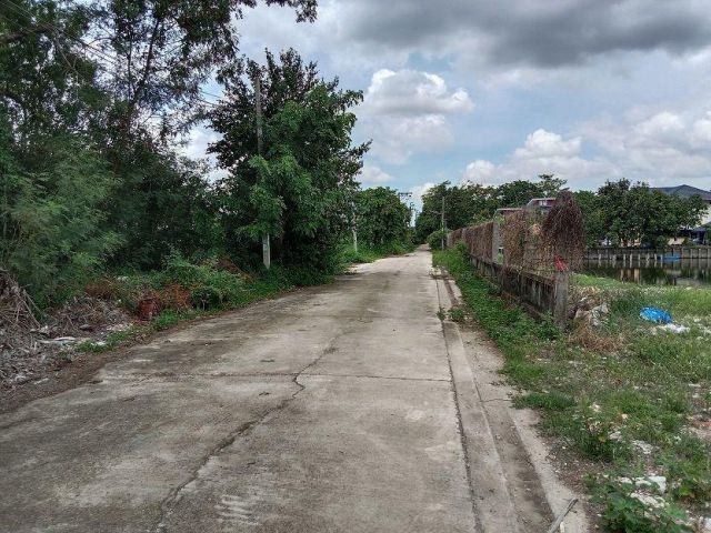 ที่ดินพุทธมณฑลสาย1เข้าซอย900เมตร เนื้อที่4ไร่ เหมาะสร้างบ้านพักอาศัย