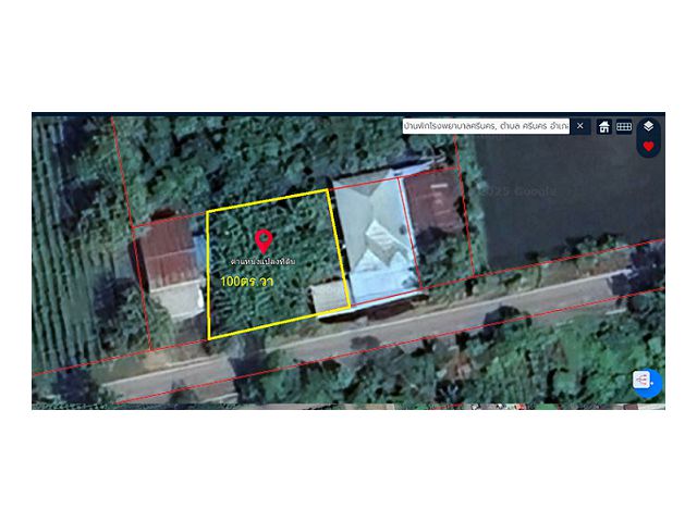 ขายที่ดิน 1 งาน (100 ตร.วา)ขาย 850,000 บาท(ราคาคุยกันได้) เจ้าของขายเอง