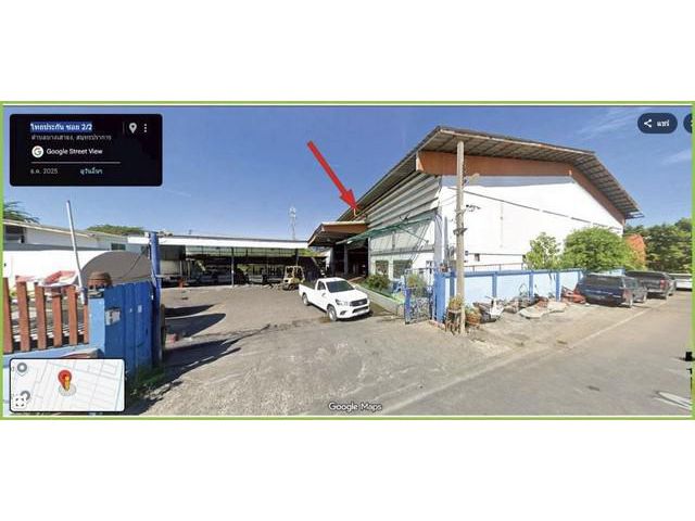 ขายถูกมากๆ โรงงาน บนที่ดิน 1 ไร่ 2 งาน ผังสีม่วง ในซอยไทยประกัน บางเสาธง สมุทรปราการ