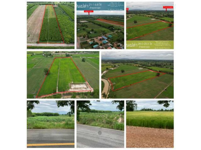 ขายที่ดินสวยราคาถูก ในตำบลไตรตรึงษ์ อำเภอเมืองกำแพงเพชร ติดถนนสองด้าน ติดทางสาธารณะ