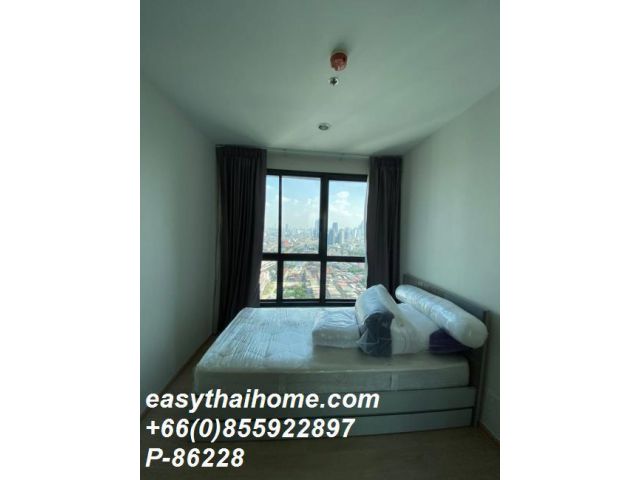 P-86228 วิวเมืองสวย! 2 ห้องนอน ไอดีโอ สาทร-ท่าพระ ใกล้ BTS! 4.28 ล้าน Line Id @easythaihome 085-592-2897