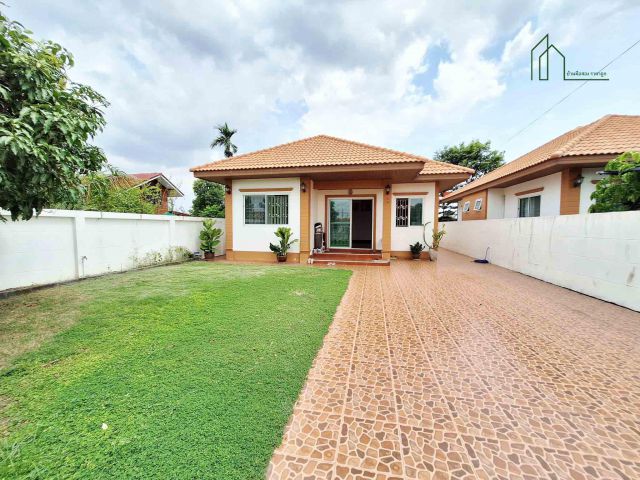 บ้านเดี่ยวชั้นเดี่ยว ชุมชนทับยาว ซ.ฉลองกรุง8 ใกล้ทางด่วนมอเตอร์เวย์และสนามบินสุวรรณภูมิ