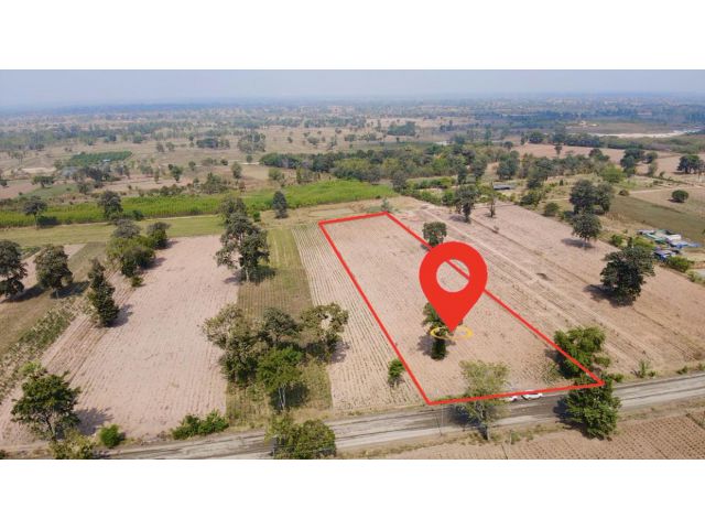 ที่ดินติดถนนสายหลักหมายเลข2068