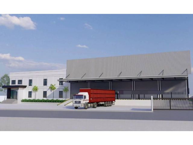 ให้เช่าโรงงานพื้นที่สีม่วง ใกล้นิคมบางพลี ใกล้ถนนบางนาตราด บางนา กม 23 บางพลี วัดลาดหวาย บางเพรียง พื้นที่  2,000 ตร.ม.