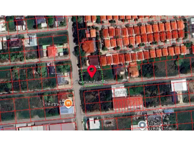 ขายที่ดิน แปลงมุม ถมแล้ว เนื้อที่ 194 ตารางวา ถนนบรมราชชนนี ตำบลบางกระทึก อำเภอสามพราน จังหวัดนครปฐม