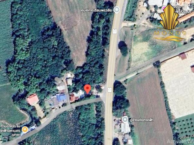 ขายที่ดินแปลงสวย ติดถนนใหญ่ สาย11 ตากฟ้า นครสวรรค์ (แบ่งขายได้)