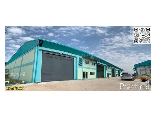 ให้เช่าโกดังใหม่ 480 ตร.ม. ใกล้พระราม 2 พร้อมออฟฟิศ 2 ชั้น เดินทางสะดวก 1.5 กม. ถึงถนนพระราม 2 - KK4920R