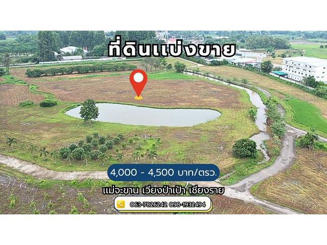 ขายที่ดินแบ่งแปลง วิวเขา บรรยากาศสงบ ม่อนพระเจ้าหลาย เชียงราย