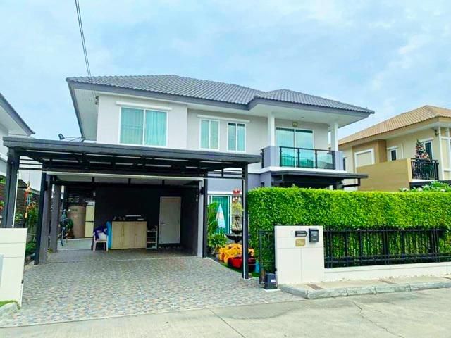 บ้านเดี่ยวหรู 2 ชั้น 56ตร นครอินทร์ รร.เด่นหล้า พระราม5 3กม. 3นอ