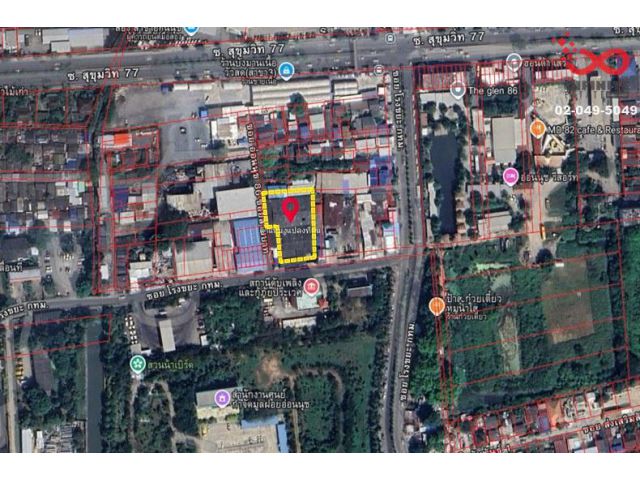 ขายที่ดิน 1-1-44 ไร่ พร้อมโกดัง อ่อนนุช 86 เหมาะธุรกิจรีไซเคิล