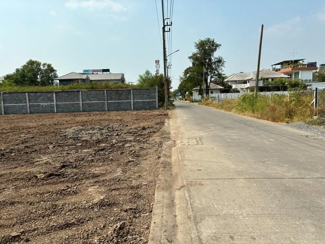 ขายที่ดินปากเกร็ด ซอยศรีสมาน5 นนทบุรี ขนาด 304 ตารางวา ถมแล้ว