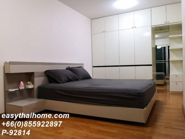 P-92814 คอนโดฯ 1 ห้องนอน ราคาดี @ ห้วยขวาง ใกล้ MRT! Line Id: @easythaihome 085-592-2897