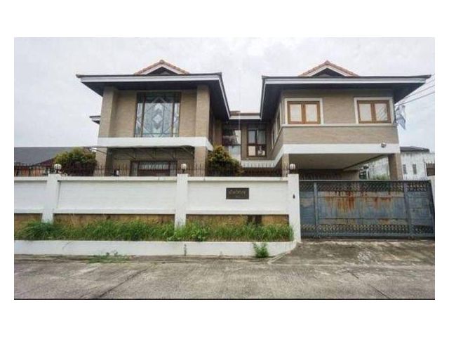 ขาย/ให้เช่า บ้านเดี่ยว 2 ชั้น (หมู่บ้านมหาดไทย 1) ขนาด 101 ตรว. 4 ห้องนอน 5 ห้องน้ำ พร้อมเข้าอยู่ ทำเลดีติดถนนพุทธมณฑล สาย 1 แขวงบางระมาด เขตตลิ่งชัน