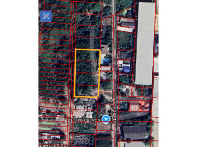 ขายที่ดินเปล่า ซอยลาซาล52 และแบริ่ง 39 พื้นที่ 2-0-4 ไร่ (804 ตรว.)