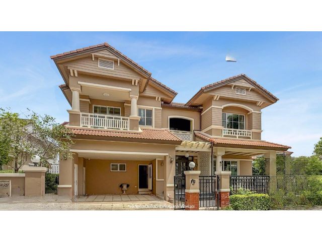 ขายบ้านเดี่ยวมือสองนนทบุรี โครงการ มัณฑนา ราชพฤกษ์ (Manthana Ratchaphruek) หลังมุม