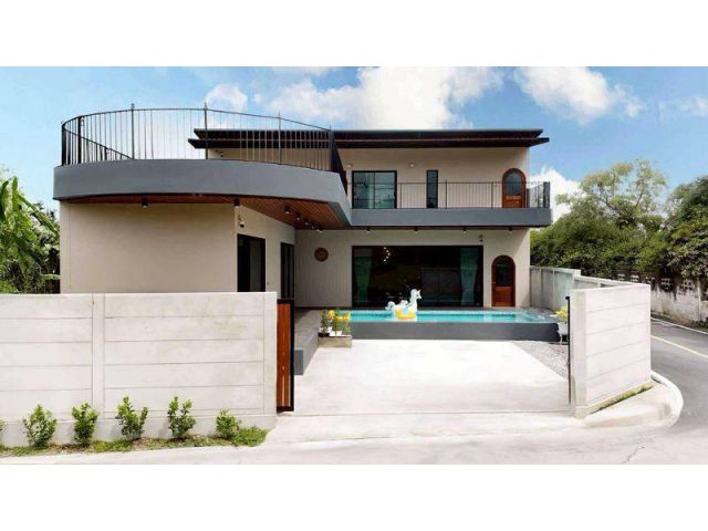 #ให้เช่าพูลวิลล่าใหม่ใกล้หาดกระทิงลาย เฟอร์นิเจอร์ครบ พร้อมเข้าอยู่ PR:kt  สามารถทำธุรกิจได้