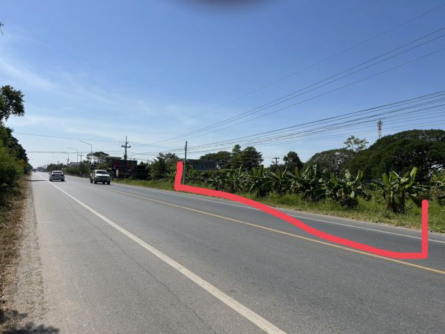 ขายที่ดิน 4-2-23 ไร่ ผังเมืองสีเขียว ต.บึงทองหลาง อ.ลำลูกกา จ.ปทุมธานี ตั้งอยู๋ติดถนนทางหลวงสาย 3009 หรือ ถนนเลียบลำลูกก