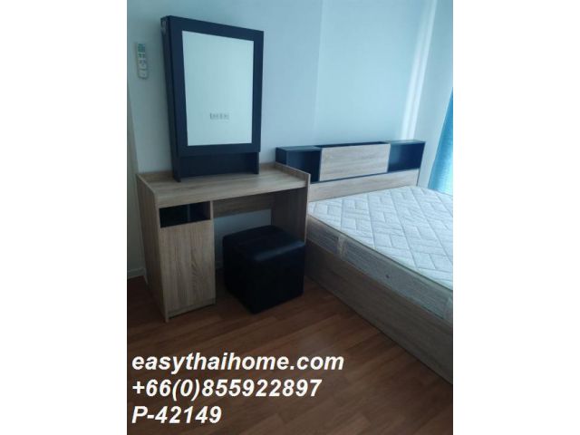 P-42149 ห้องสวย! ใกล้ ม.เกษตรฯ พร้อมอยู่ วิวเมือง 14,000 บาท Line Id: @easythaihome 085-592-2897