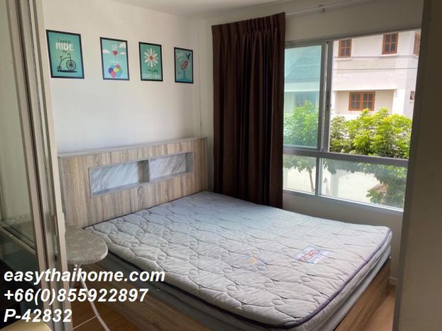 P-42832 วิวสวนสวย! ลุมพินี วิลล์ อ่อนนุช 46 ใกล้ BTS อ่อนนุช 1.25M Line Id: @easythaihome 085-592-2897