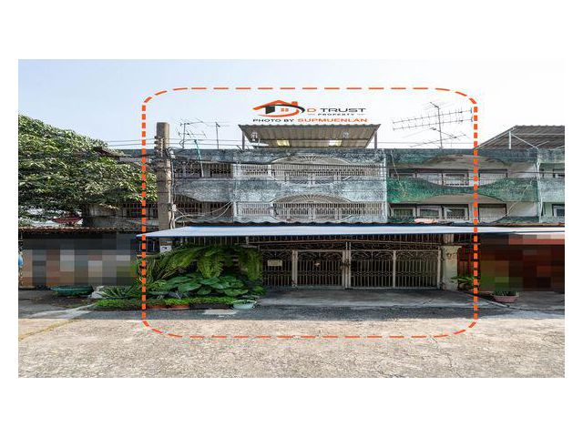 ขาย ตึกแถว 4 ชั้น ม.ขวัญชัย ซอยสุขสวัสดิ์ 56 พร้อมอยู่ 22 ตร.ว