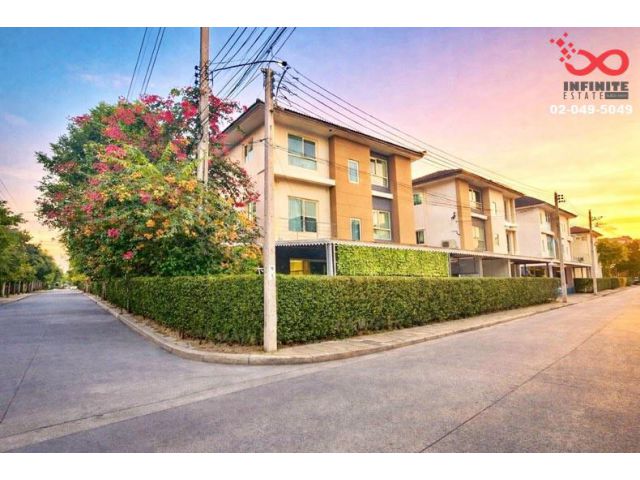 ขายบ้านเดี่ยว 3ชั้น มายด์ ปิ่นเกล้า–จรัญ หลังมุม 59ตร.วา ใกล้ทางด่วน ศรีรัช