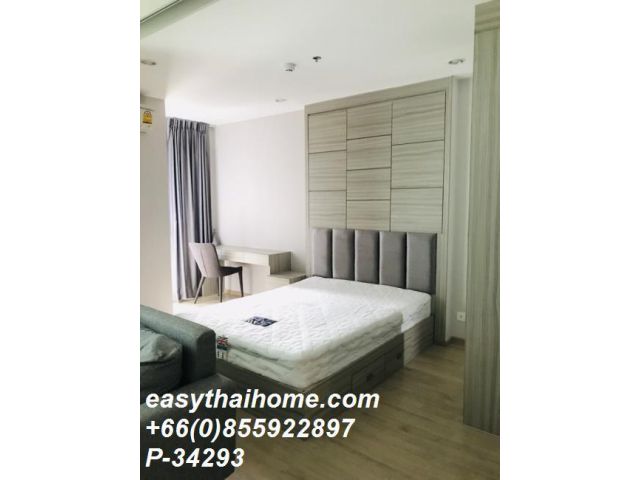 P-34293 วิวเมืองสวย! ไอดีโอ คิว จุฬาฯ-สามย่าน 1 นอน ใกล้จุฬาฯ เพียง 6 ล้าน Line Id: @easythaihome 085-592-2897