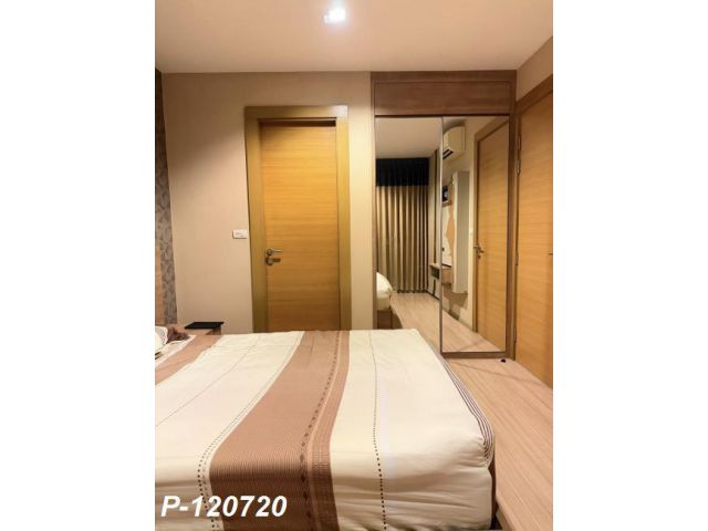 P-120720 คอนโดให้เช่า 1 ห้องนอน วิวเมืองสวยงามจากชั้น 24 โครงการ ริธึม รัชดา พร้อมเข้าอยู่! ตกแต่งสไตล์ Modern