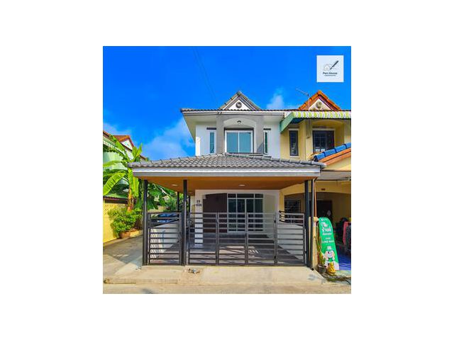 ขาย ทาวน์เฮ้าส์ 2ชั้น หลังมุม มีห้องนอนชั้นล่าง ย่านหทัยราษฎร์ มบ.เคซีรามอินทรา1 ถ.หทัยราษฎร์39 3ห้องนอน รีโนเวทใหม่ พร้