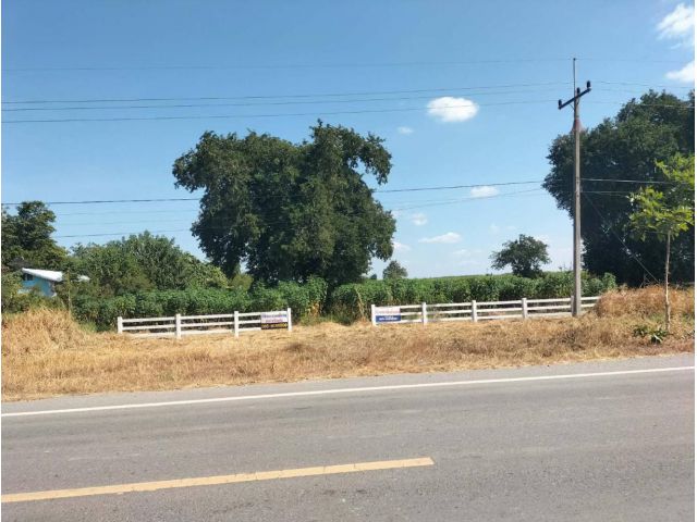 โฉนดติดถนนลาดยางซอย 21 ขายยกแปลง 21 ไร่ 2 งาน เจ้าของขายเอง