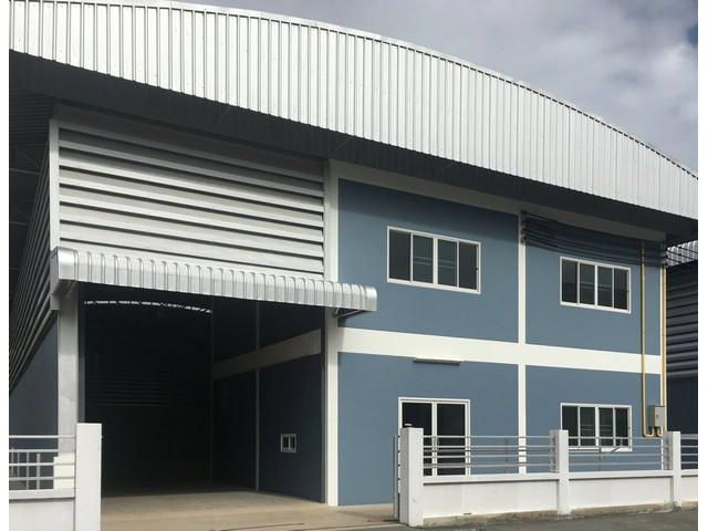 โกดัง พร้อม ออฟฟิศ 2 ชั้น รวม 520 ตรม. ติดถนนเจษฏาวิถี  โคกขาม